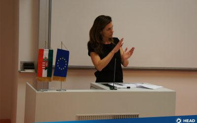 Beszámoló Dr. Varga Judit Európai Uniós Kapcsolatokért Felelős Államtitkár asszony előadásáról